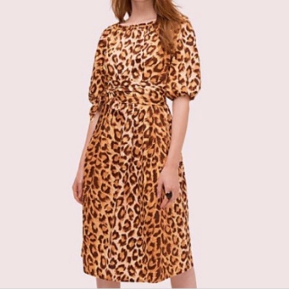 KATE SPADE panthera cheetah print dress - Picture 1 of 9